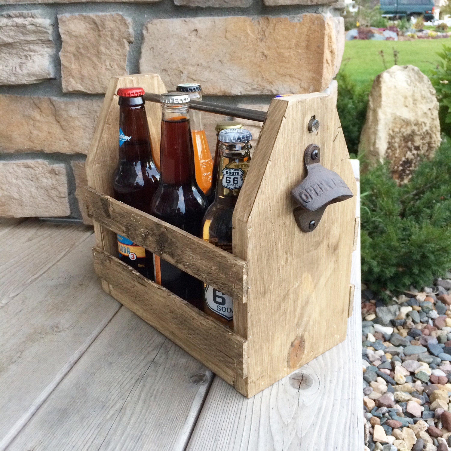 6 pack holder beer carrier wood beer caddy wood 6 pack